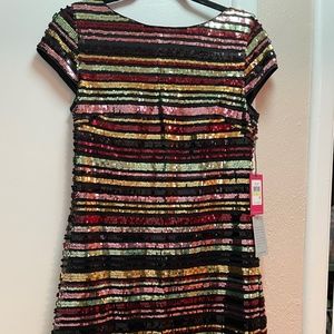 Sequined party dress